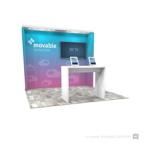 10 x 10 Custom Exhibit Design