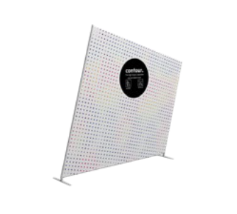 8' Angled Tension Fabric Display Backwall